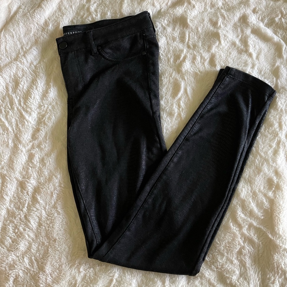Liverpool Jeans Company Snakeskin Jeans - Size 6/28